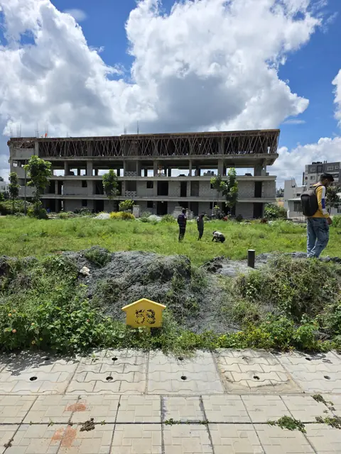 Site before work began, RR Nagar - Mr. Arjun project, RR Nagar