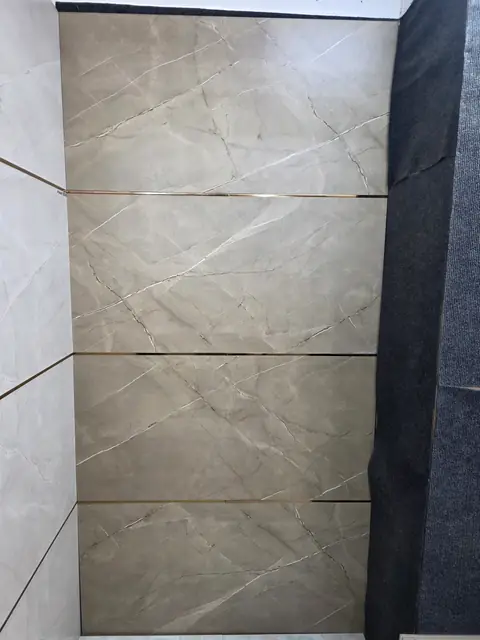 Bathroom wall tiling completed - Mr. Arjun project, RR Nagar
