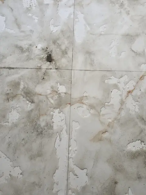 Tiled surface with grouting complete - Mr. Arjun project, RR Nagar