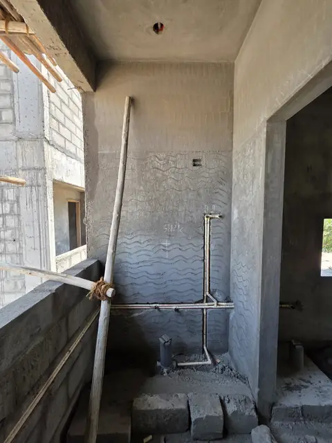 Wet area sealed before tiling - Mr. Arjun project, RR Nagar