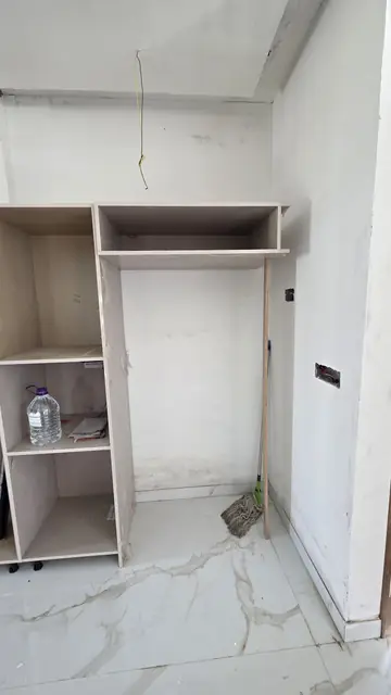 Wardrobe carcass fitted in bedroom - Mr. Arjun project, RR Nagar
