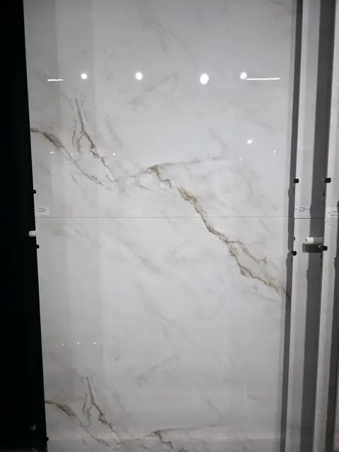 Marble-effect wall panel installed - Mr. Arjun project, RR Nagar