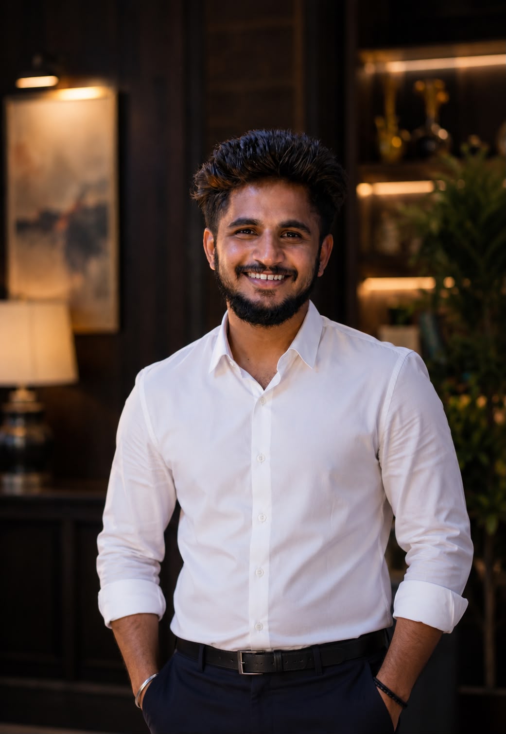 Kushal, Site Engineer at Smart Space Constructions