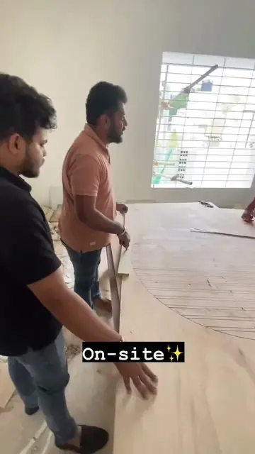 Interiors - Ongoing premium interior project at JP Nagar, Bengaluru