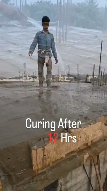 Construction Tips - Curing isn’t just water… it’s the secret behind crack-free concrete strength 💧🏗️