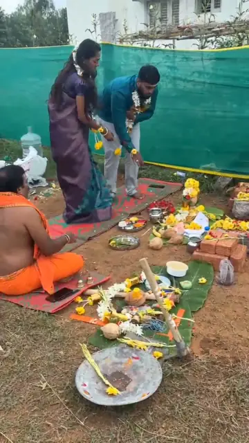 Bhoomi Pooje - Today, we seek blessings from the earth, so tomorrow it can support our home