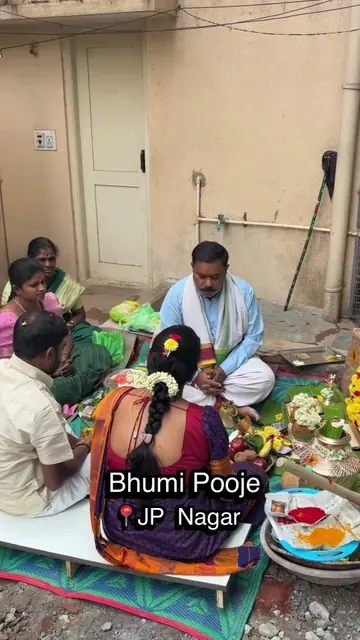 Bhoomi Pooje - This soil now carries a story that generations will call home.